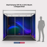 Shell Scheme Exhibition Graphics for 10ft Wide x 6.5ft Depth Booth