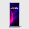 Silver Step Roll Up Banner