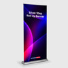 Silver Step Roll Up Banner