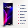 Silver Step Roll Up Banner