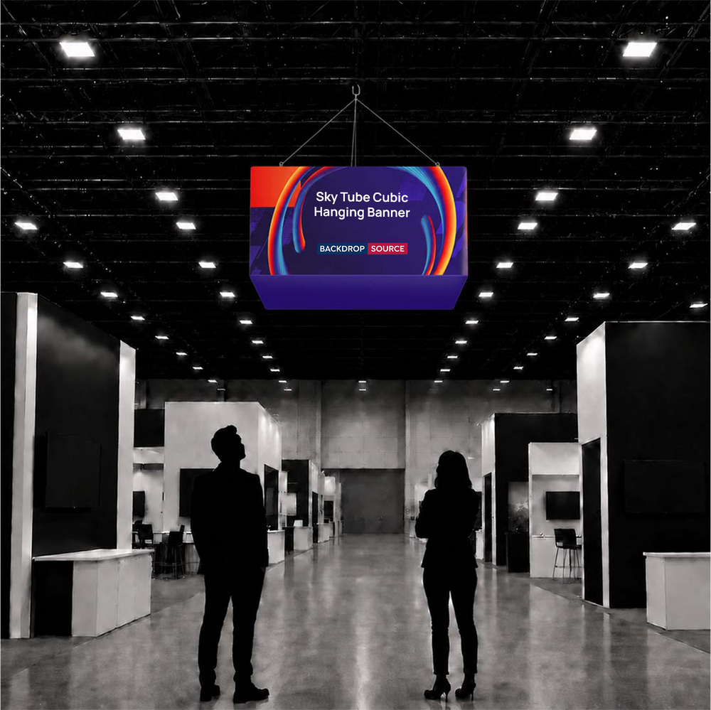 Sky Tube Cubic Hanging Banner