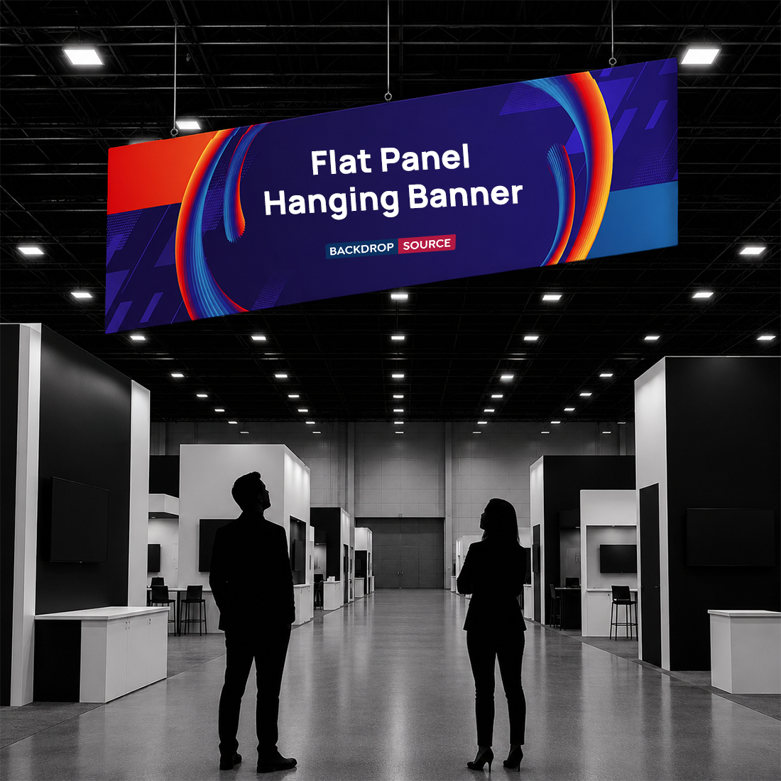 Sky Tube Flat Panel Hanging Banner