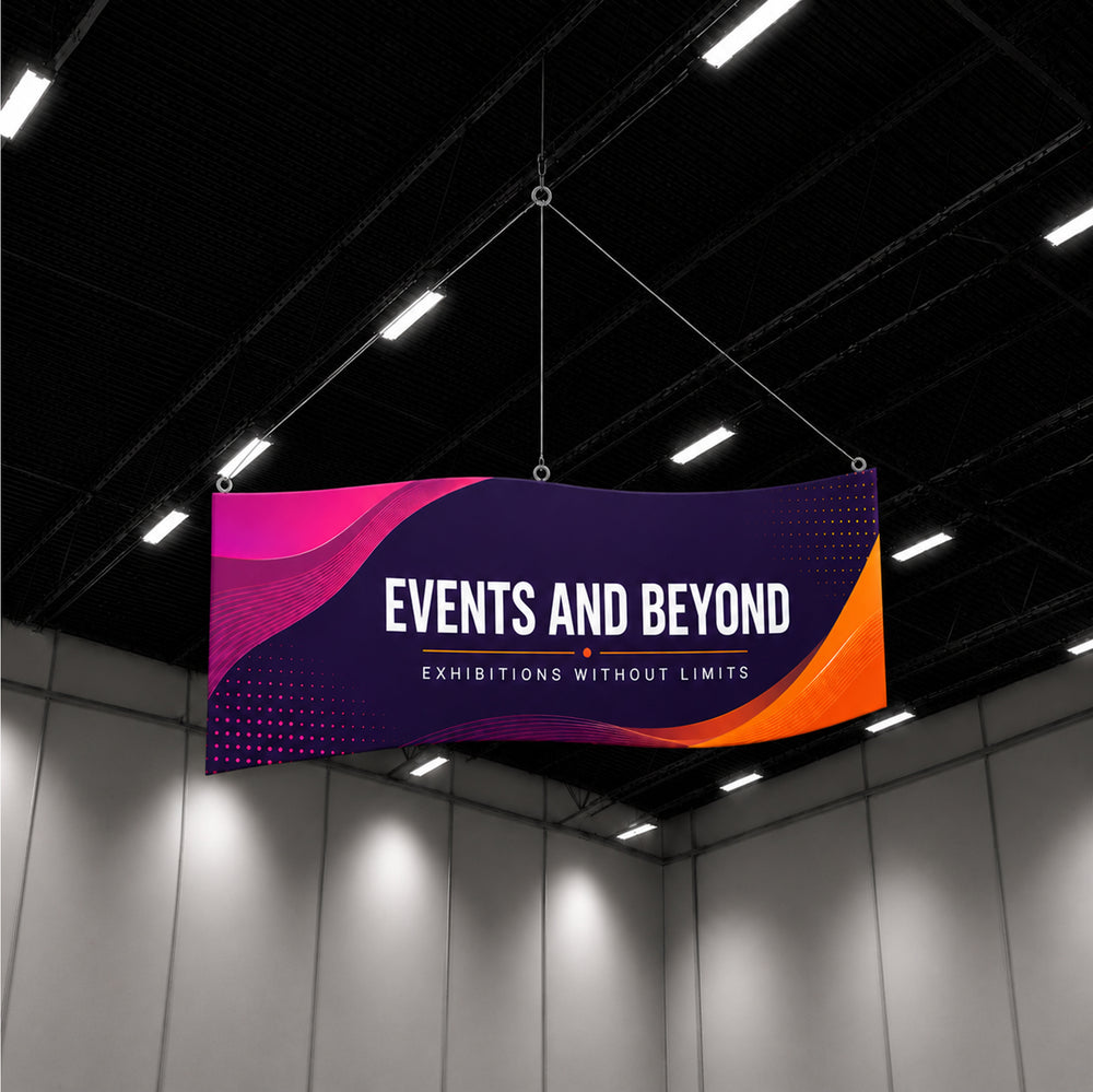 Sky Tube Wave Hanging Banner