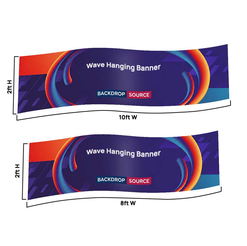 Sky Tube Wave Hanging Banner