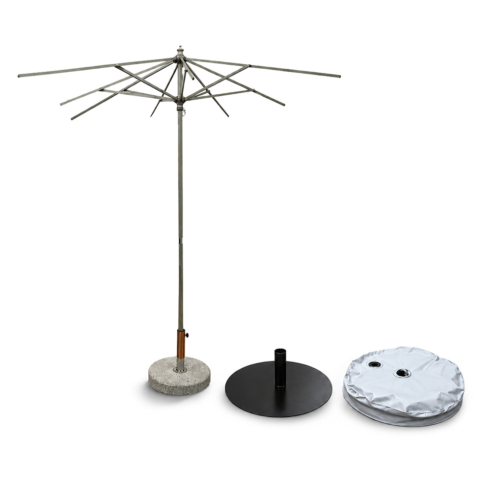 Square Patio Umbrella With Valances – 6.5ft x 6.5ft