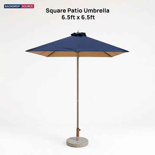 Square Patio Umbrella – 6.5ft x 6.5ft