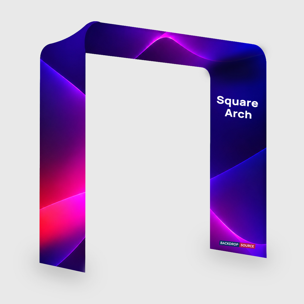 Square Shape Tension Fabric Display Arch