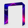 Square Shape Tension Fabric Display Arch