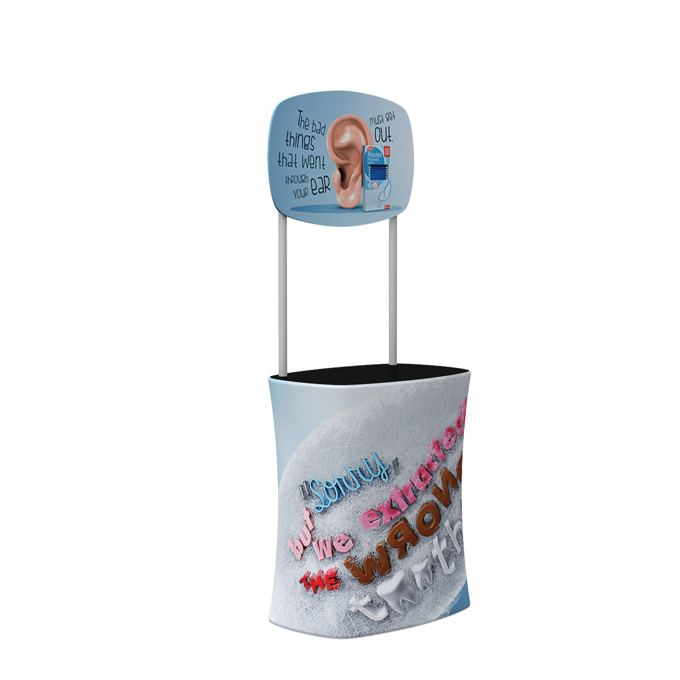 Rectangle Counter with Header Panel