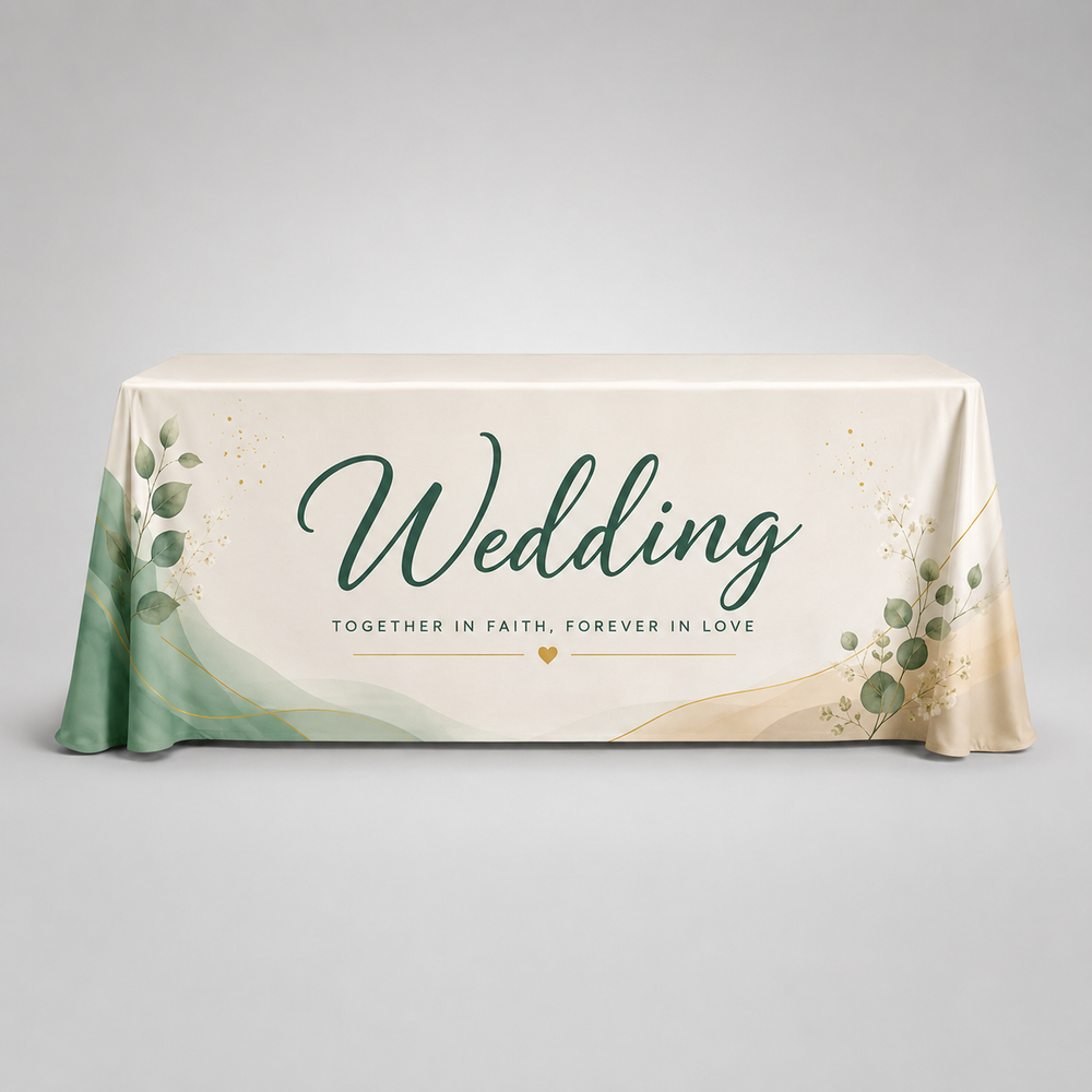 Church Standard Check-In Table Cover