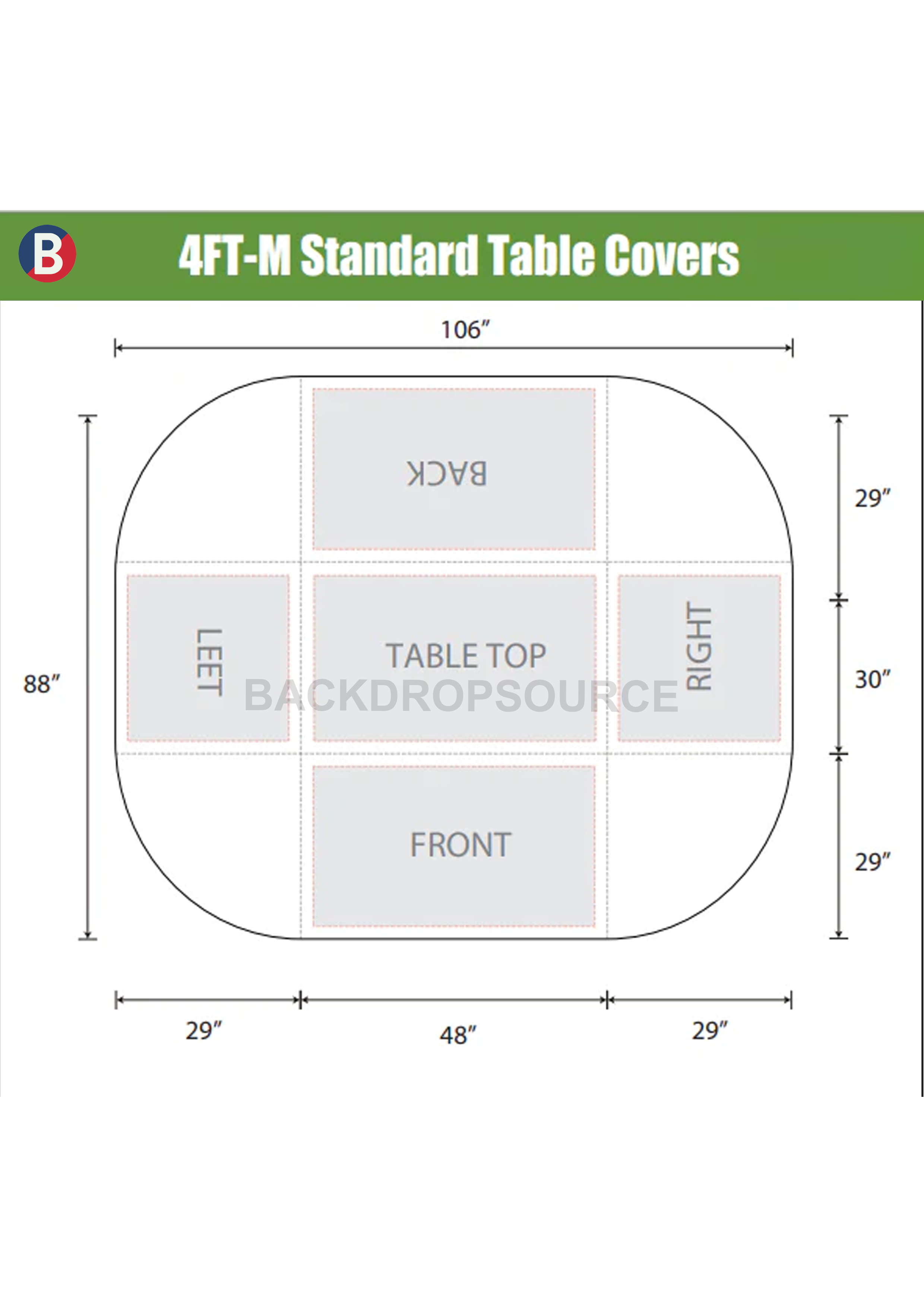 Upgrade Your Presentation with Standard Table Covers – Backdropsource