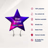 Star-Shaped Pentagram Event Backdrop Wall