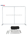 Modular Straight Tension Display with Neon Lights