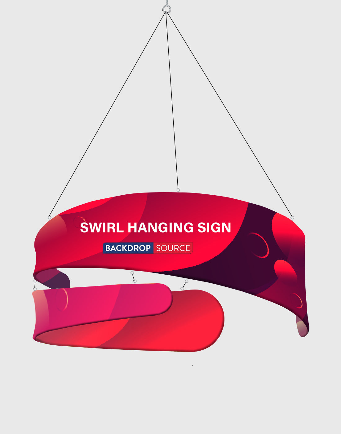 Swirl Hanging Banner