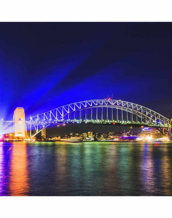 Sydney Light Show Festival Backdrop