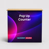 Table Pop Up Fabric Display Counter (For Podium & Booth Exhibitions)