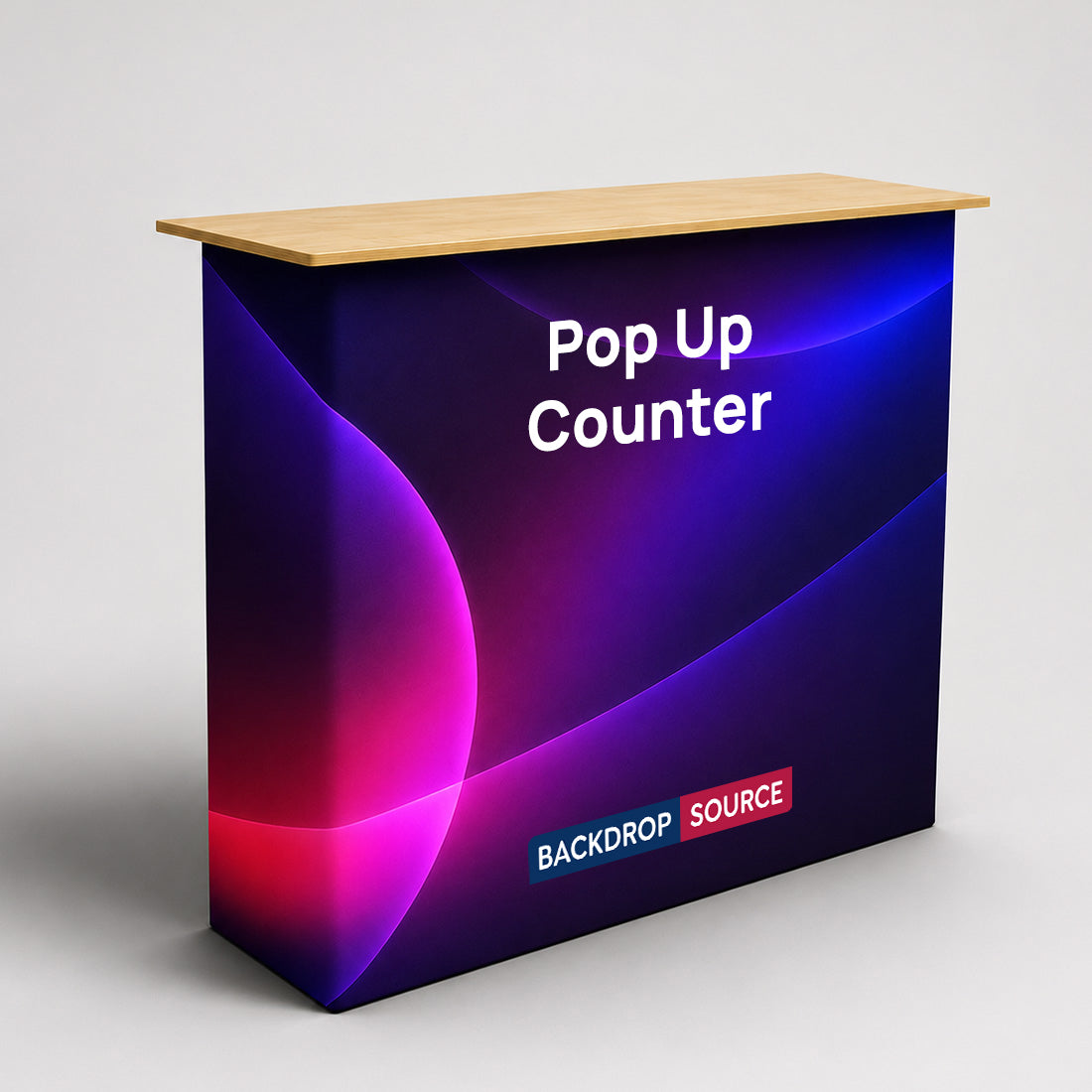 Table Pop Up Fabric Display Counter (For Podium & Booth Exhibitions)