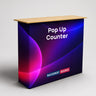 Table Pop Up Fabric Display Counter (For Podium & Booth Exhibitions)