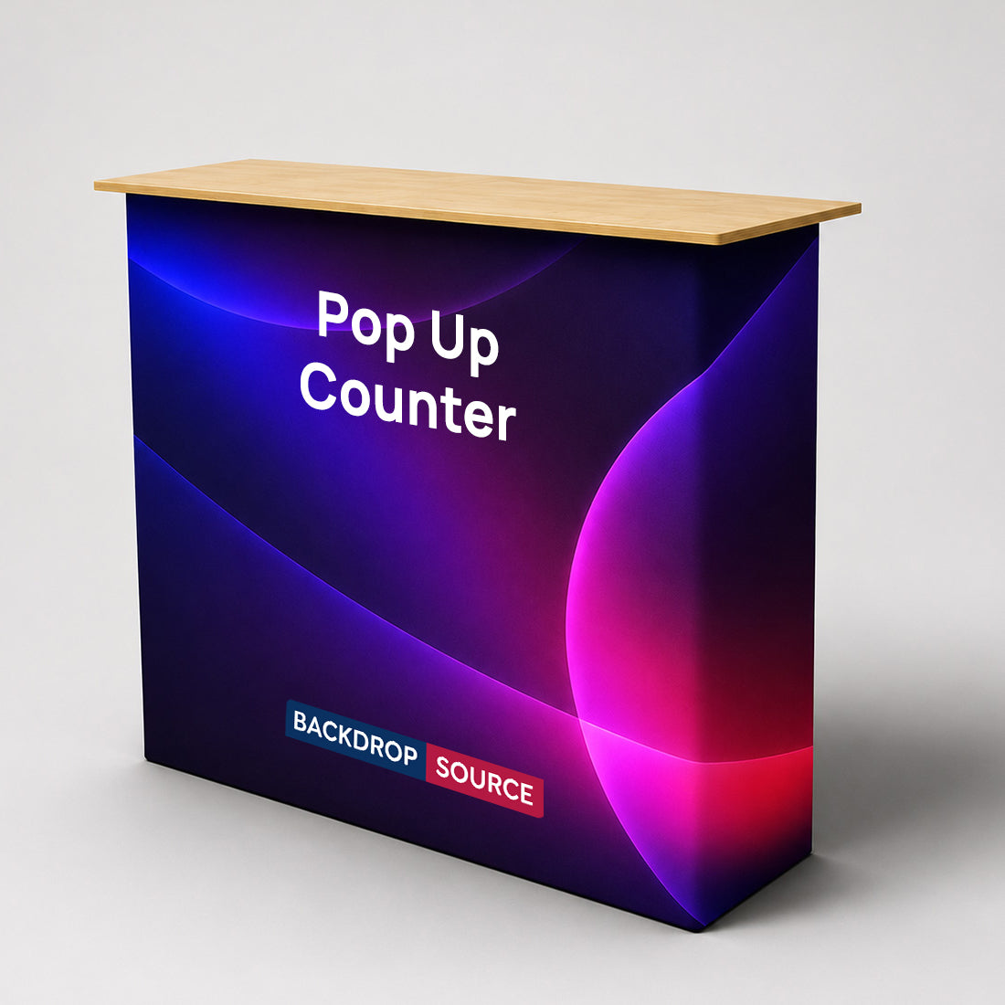 Table Pop Up Fabric Display Counter (For Podium & Booth Exhibitions)