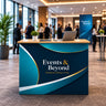 Table Pop Up Fabric Display Counter (For Podium & Booth Exhibitions)