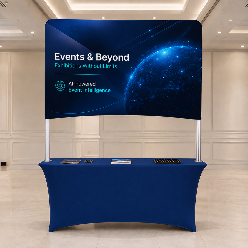 Table Top Banner - Half Display