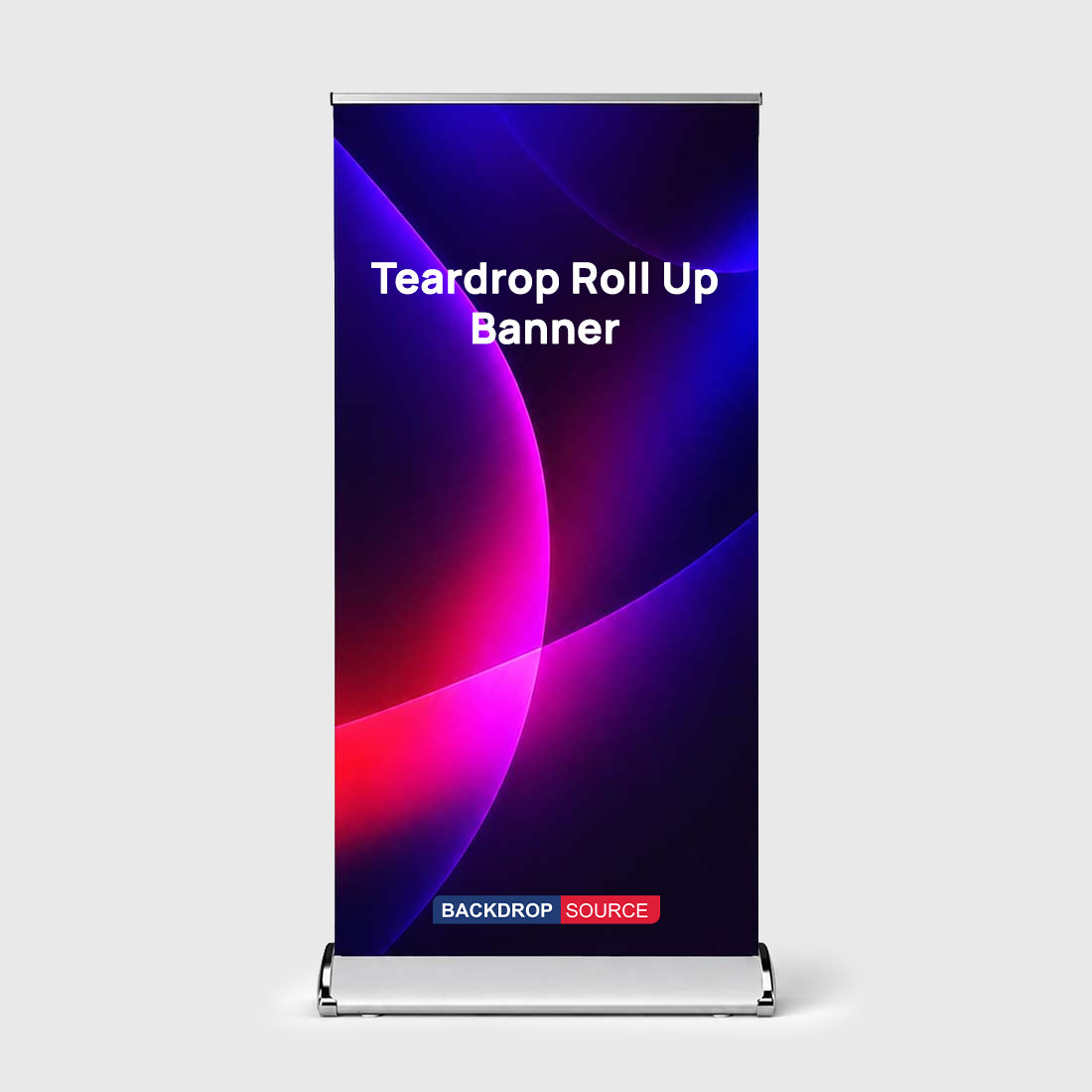 Teardrop Roll Up Banner