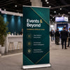 Teardrop Roll Up Banner