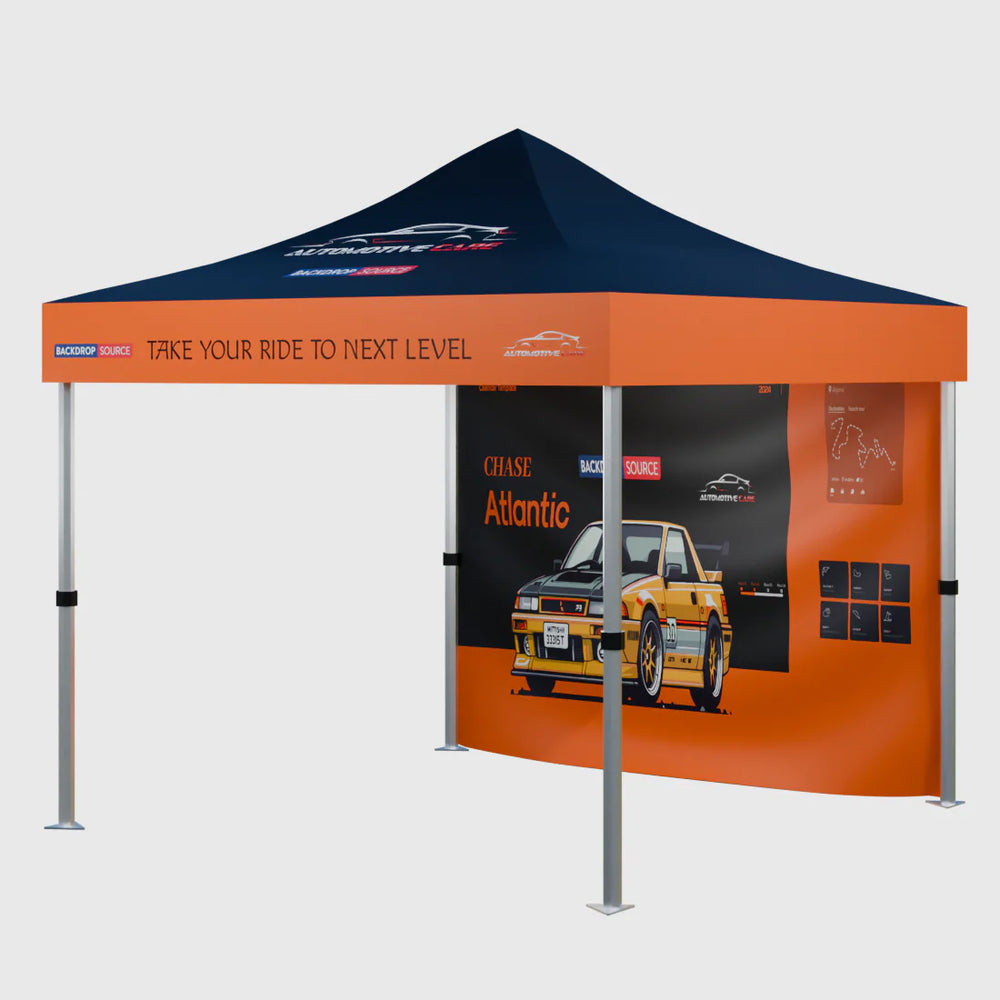 Carpa con dosel personalizada y resistente (10 pies x 10 pies)