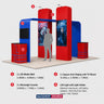 The Elegance of 3D Boxes and Square Arch