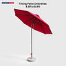 Tilting Patio Umbrellas – 8.8ft x 8.8ft