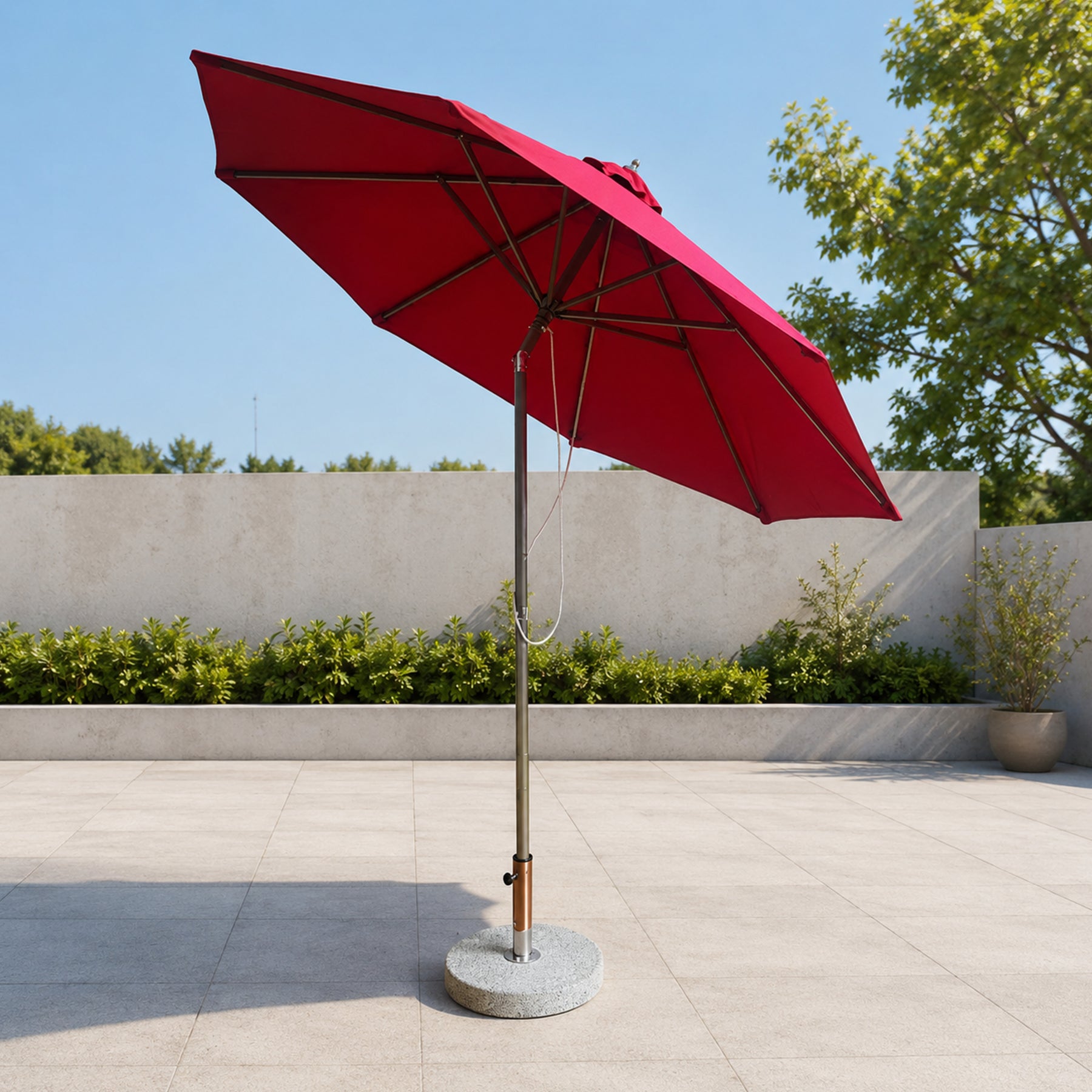 Tilting Patio Umbrellas – 8.8ft x 8.8ft
