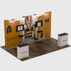 Portable Exhibit Display 20ft x 10ft - Model 8