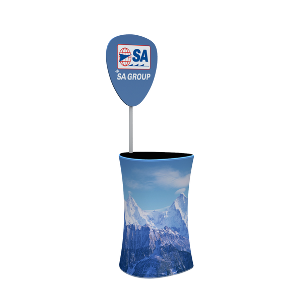 Triangle Counter with Header Panel