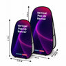 Banners verticales emergentes (impresos a doble cara)