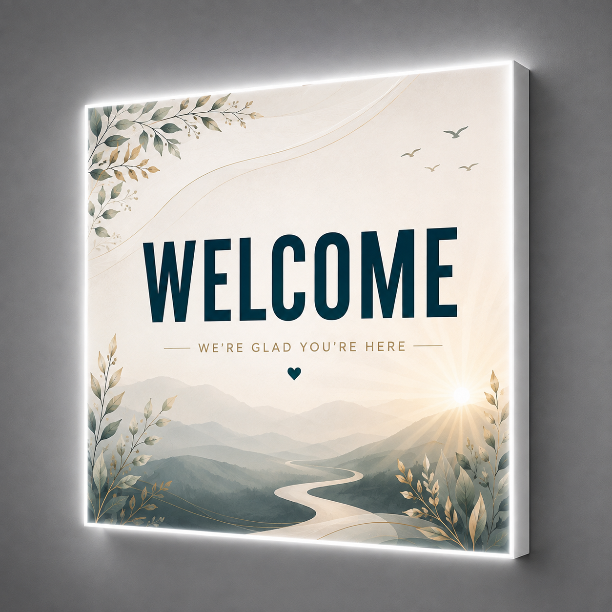 Church Welcome Center SEG Light Box
