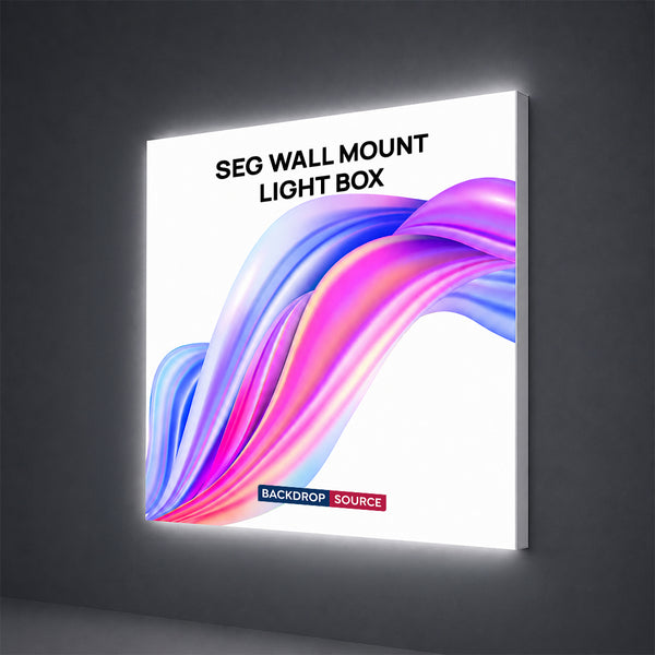 Caja de luz SEG para montaje en pared
