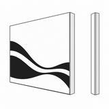 Wall-Mounted SEG Fabric Frames