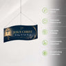 Church Wave Hanging Banner