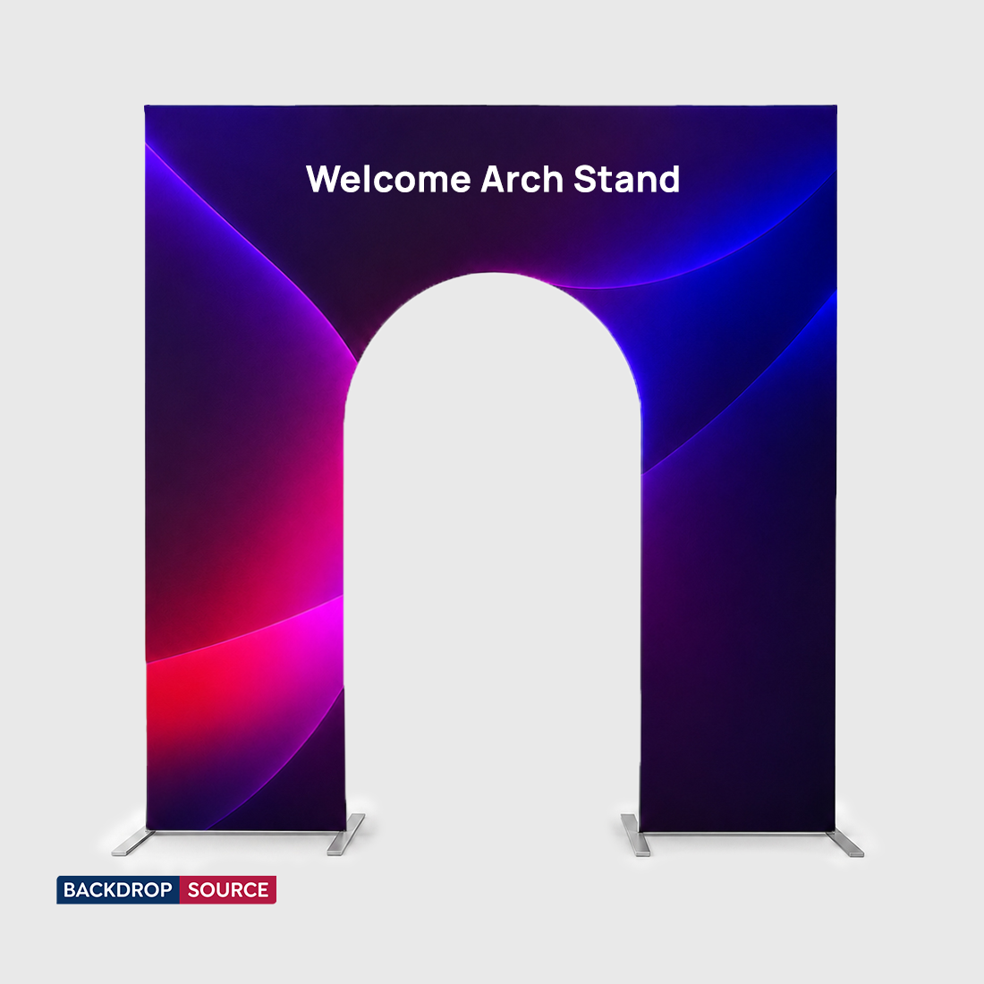 Fabric Welcome Arch Display Stand