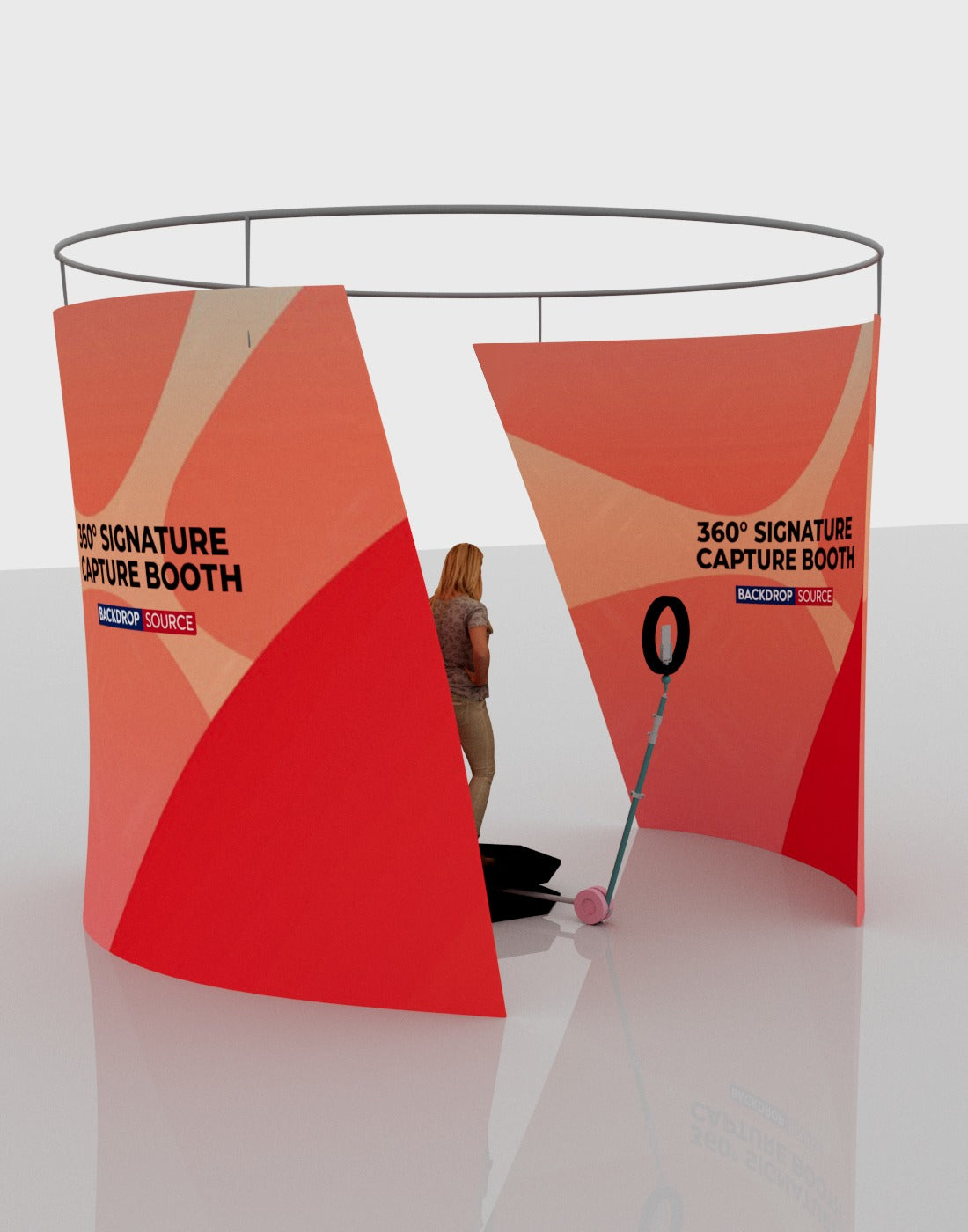 Booth Capture 360° Signature Capture Booth – Backdropsource