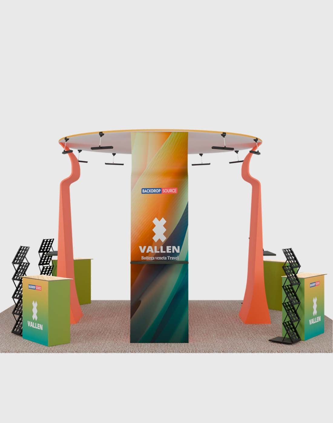 20x20 Modular Booth Kit – Model 13 | Trade Show Exhibit Display USA ...