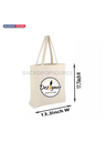 White Canvas Cotton Tote Bag