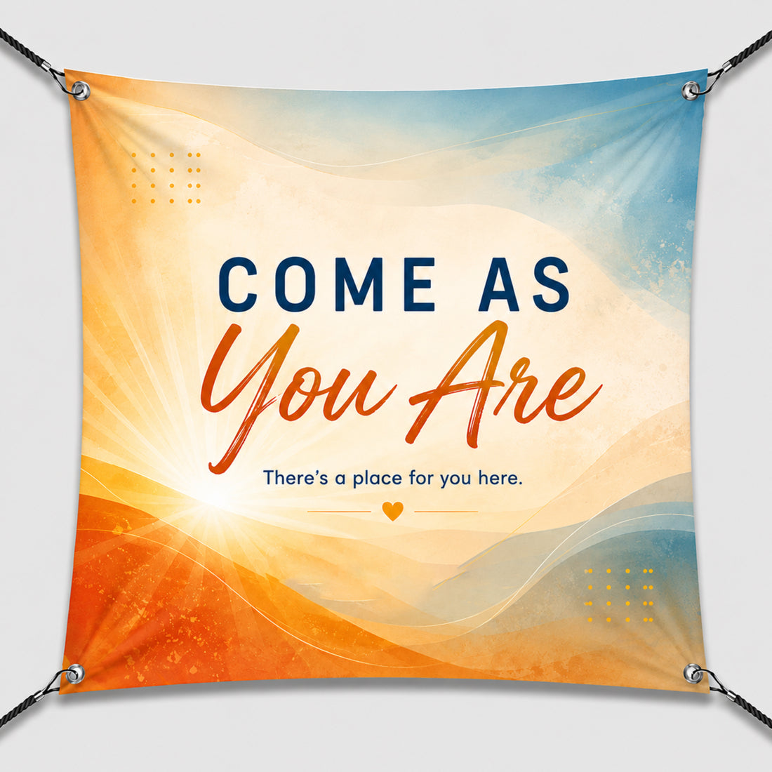 Church Worship Stage Tension Banner