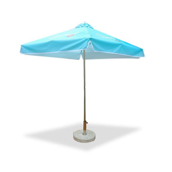 Square Patio Umbrella with Valances – 6.5ft x 6.5ft Stylish Shade – Backdropsource