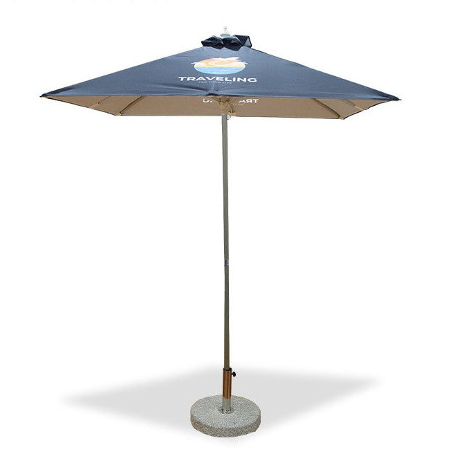 buy patio umbrellas online PURPLE LEAF 10x10ft Eco-Friendly Outdoor Umbrella Sustainable Yard Umbrellas, Pebble Grey