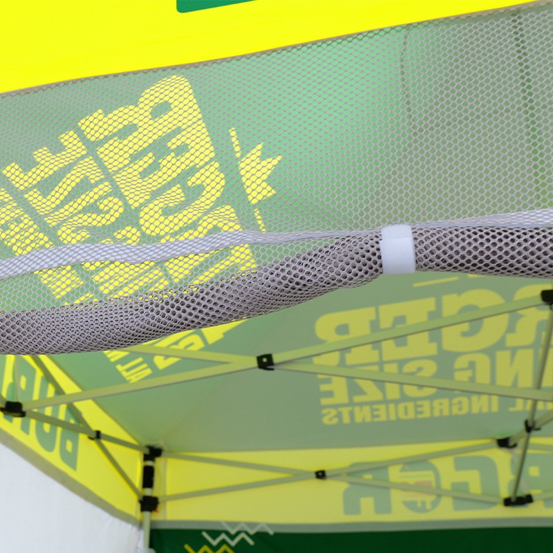 10ft x 10ft Custom Food Booth Canopy Tent