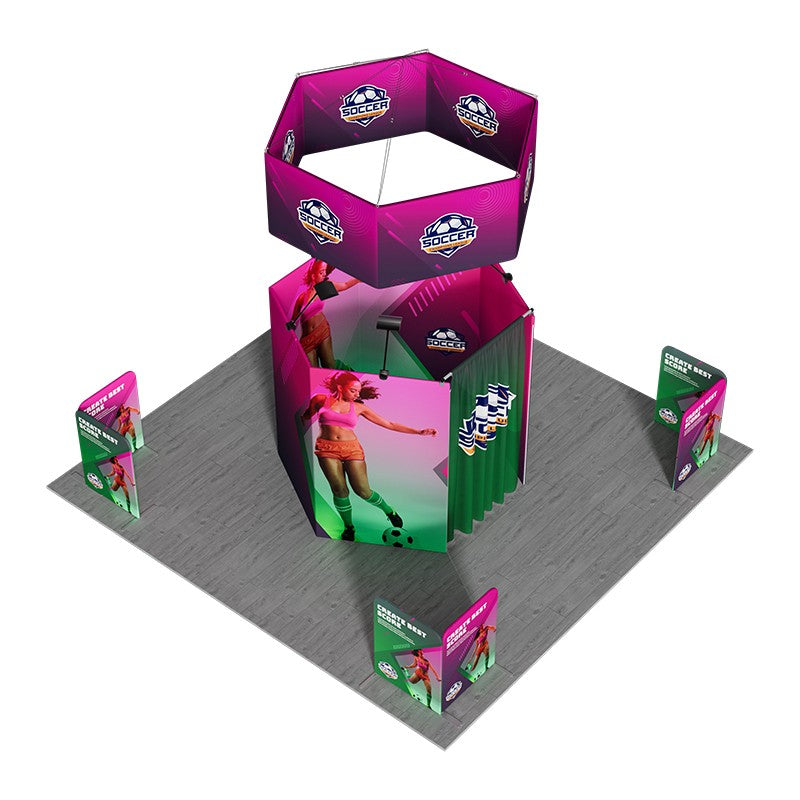Modular Booth Kits 20ft x 20ft - Model 20