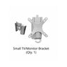TV Rack (TV/monitor bracket) - included in Magnetic Fabric Banner Stand & L-Shaped Display Exhibition Kit
