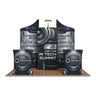 Magnetic Fabric Banner Stand & Pop-Up Booth Exhibition Kit - front view