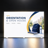 Backlit SEG Light Box for University Recruitment – 9.8ft